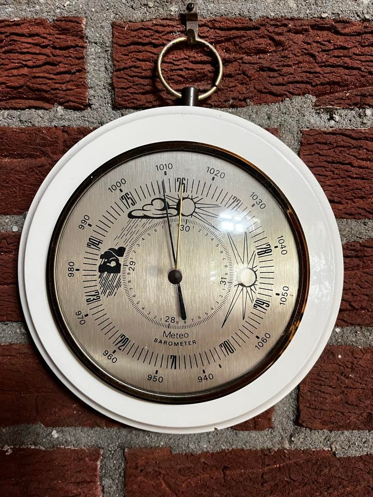 Mooie Metro Barometer - Weersvoorspeller, Ophalen, Gebruikt, Barometer