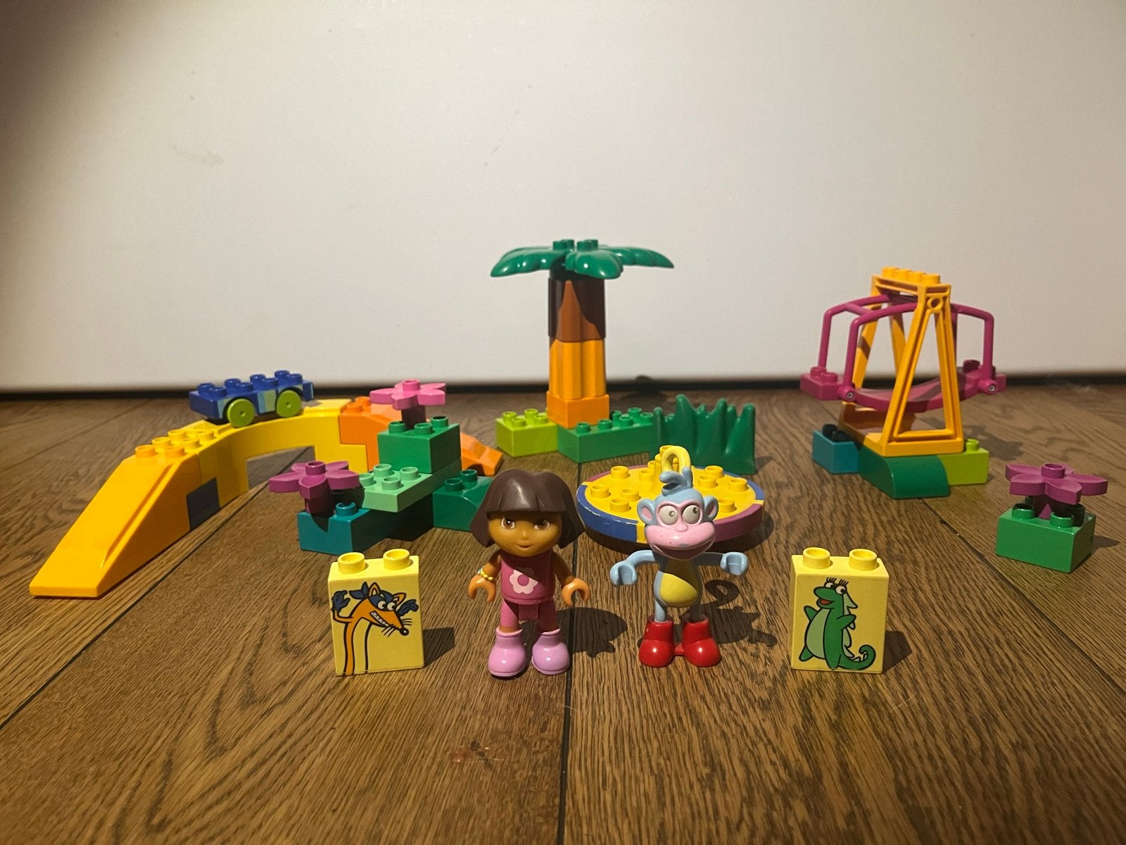 Lego Duplo Dora en Boots in het speelpark - set nr 7332, Gebruikt, Overige thema's, Verzenden, Compleet
