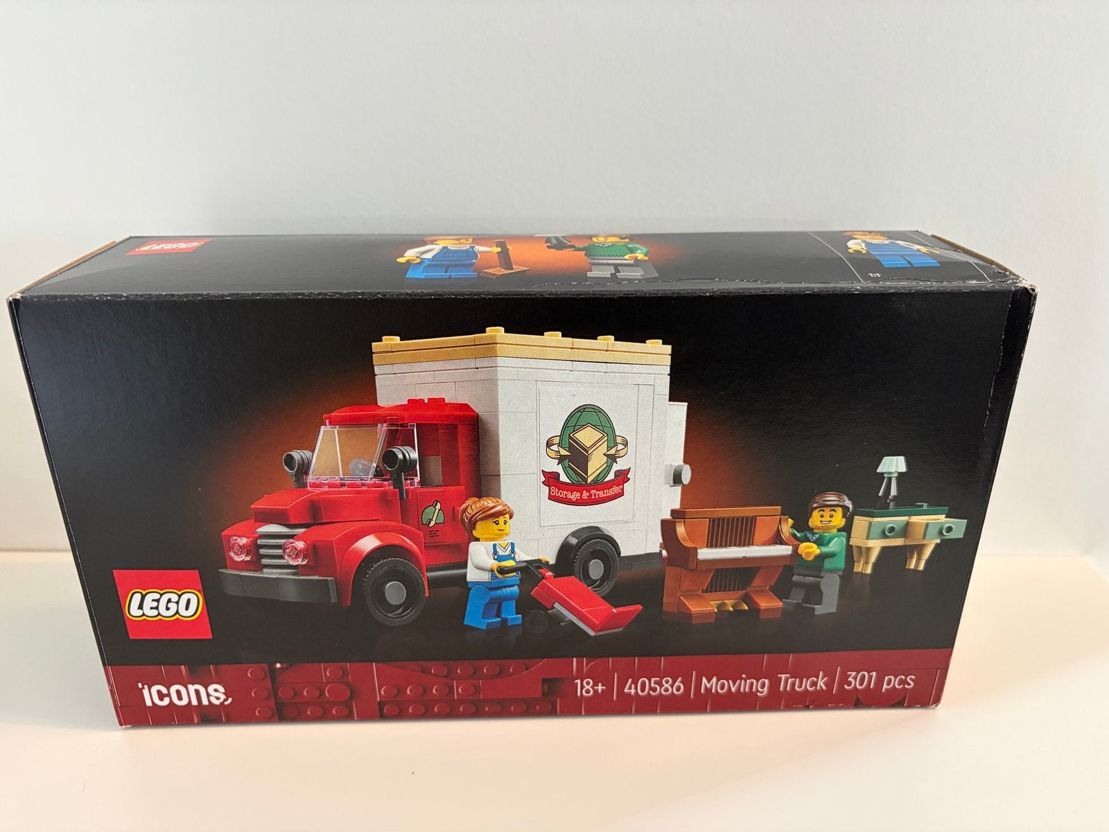LEGO Icons Verhuiswagen 40586 - 1x gemaakt, Ophalen of Verzenden, Zo goed als nieuw, Overige merken