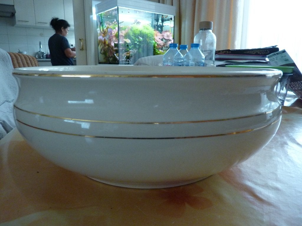 brocante wasschaal - badkamer schaal, Ophalen of Verzenden