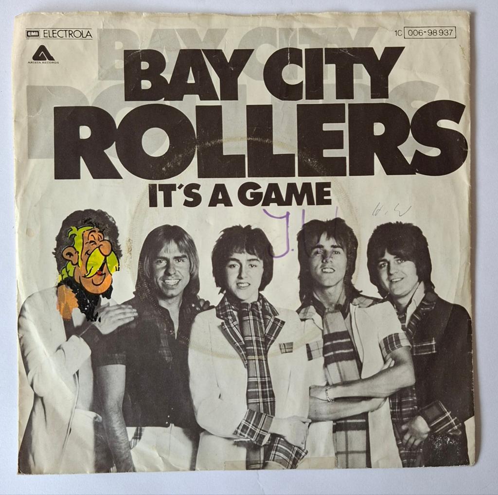 Bay City Rollers            It's a game, Gebruikt, 7 inch, Single, Ophalen of Verzenden