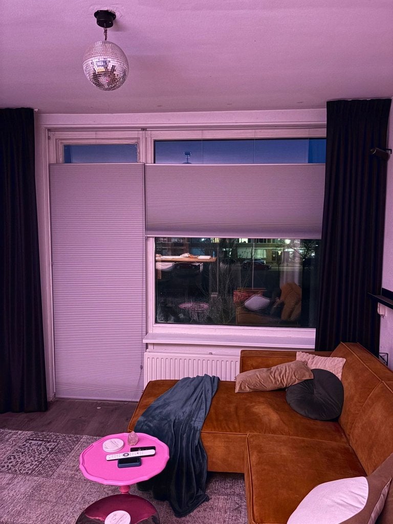 Raambekleding duette, Huis en Inrichting, Ophalen, Overige merken, 188 cm, Zo goed als nieuw