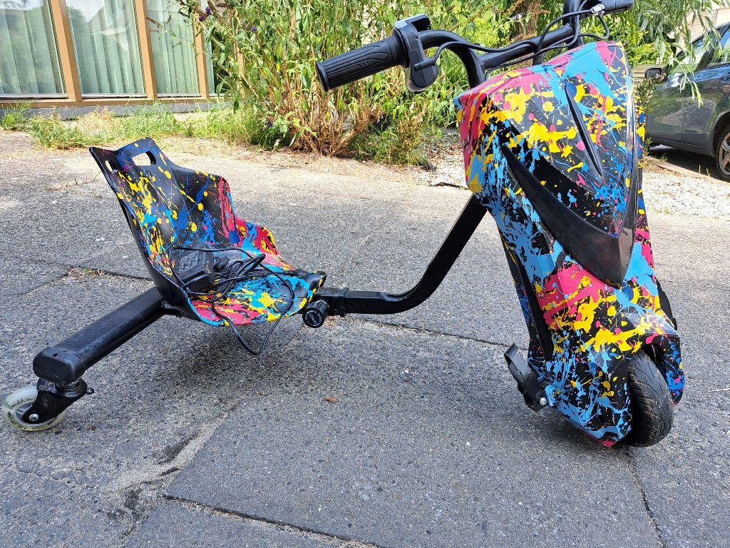 Drift trike opknapper, Ophalen, Gebruikt