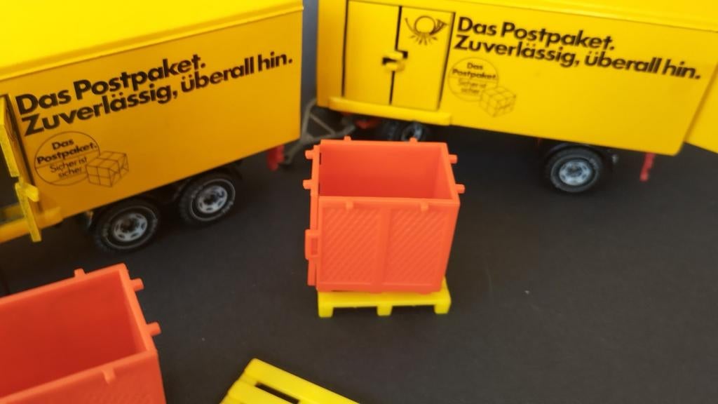 Volvo F12 Turbo 6 Deutsche Post 1:55 Siku Pol, Hobby en Vrije tijd, Modelauto's | 1:50, Schlittenbacherstrasse 60 Lüdenscheid Germany