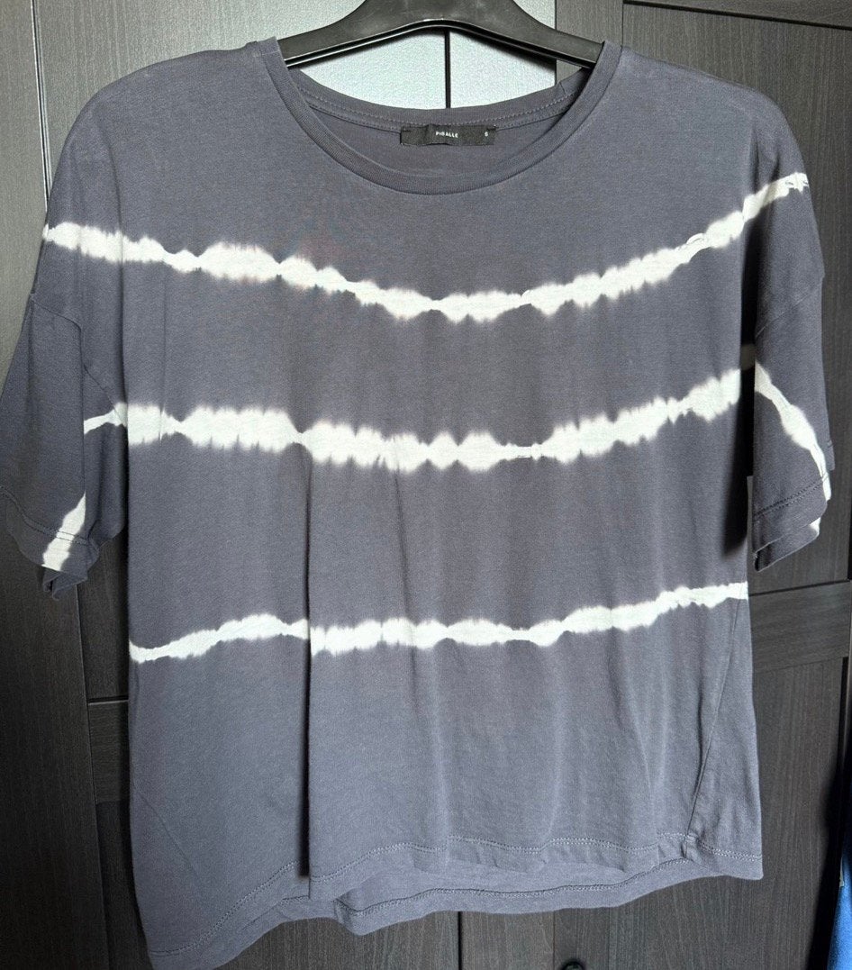 Pigalle Tie-Dye T-shirt Maat S, Ophalen of Verzenden, Zo goed als nieuw, Grijs, Korte mouw