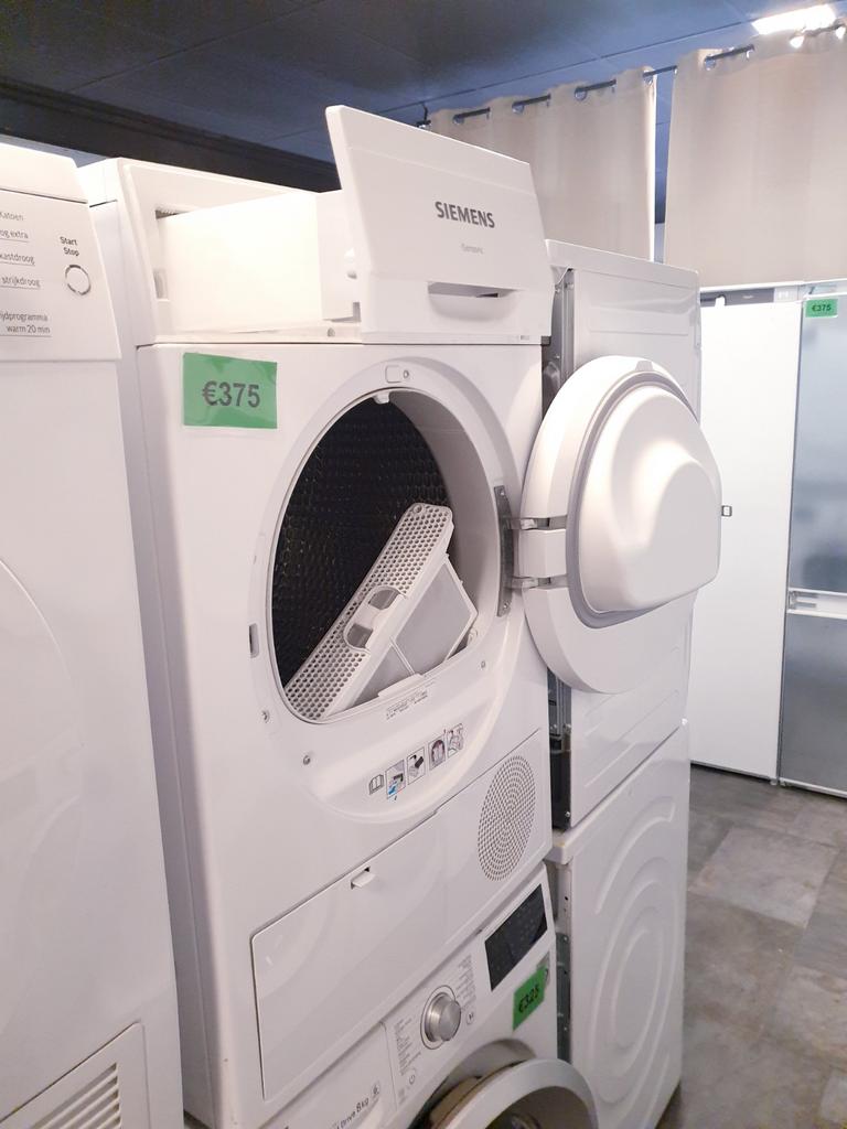 warmtepomp droger Siemens 8kg️️️ IQ500 ️️️A++ INC GARANTIE, Ophalen, Overige typen, 8 tot 10 kg, Zo goed als nieuw