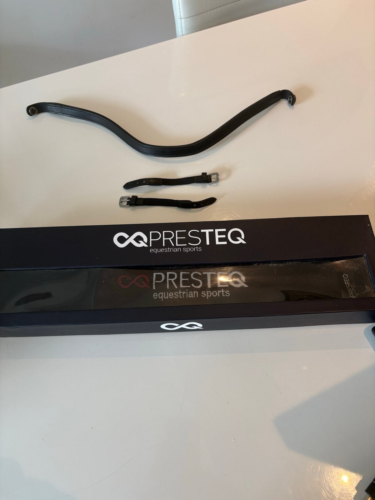 Presteq hoofdstel maat full zgan, Dieren en Toebehoren, Ophalen, Zwart, Full, Dressuur