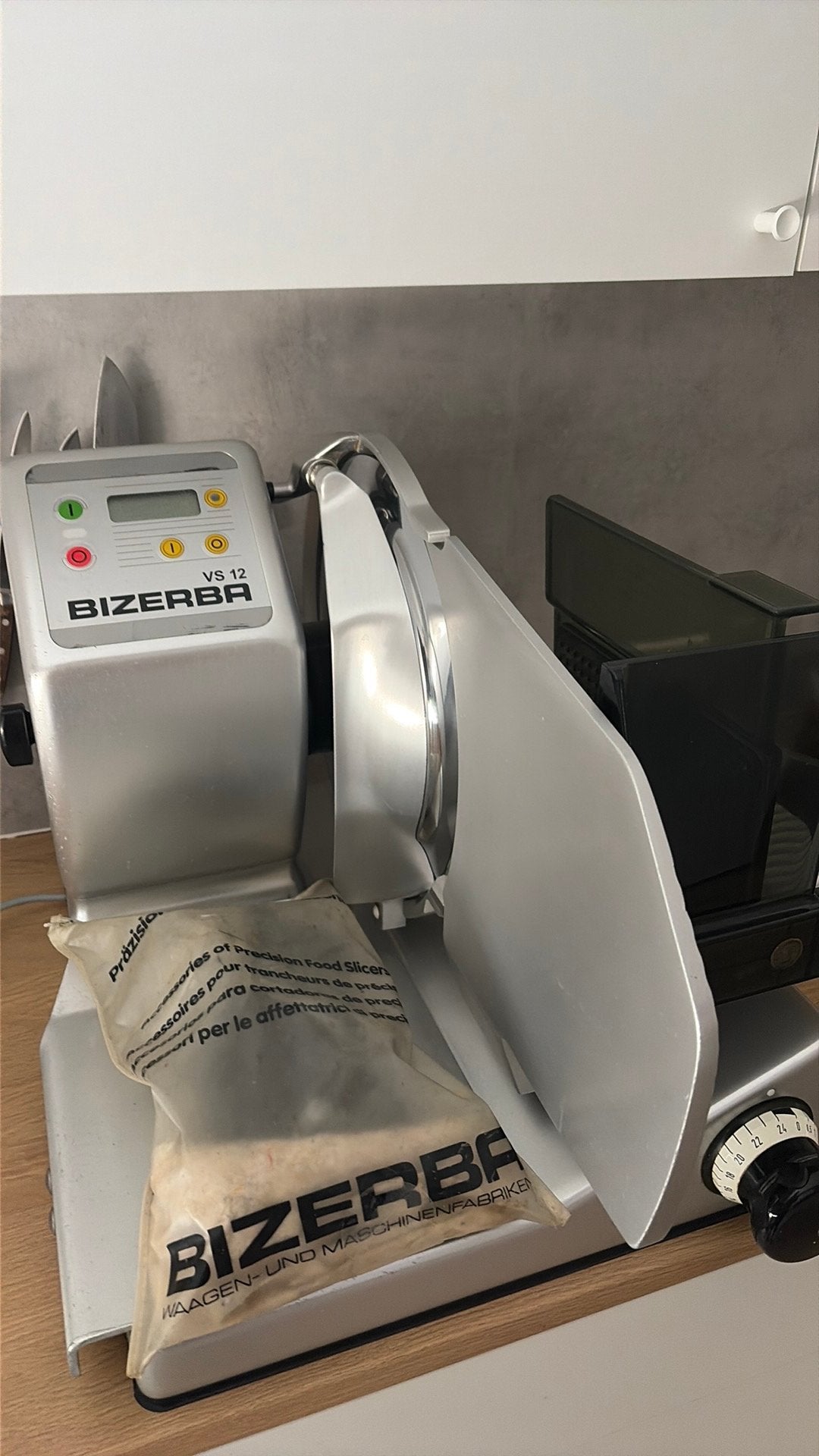Bizerba vs12 snijmachine met weegschaal, Huis en Inrichting, Ophalen, Gebruikt