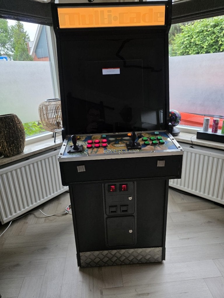 Originele Video Arcade kast incl munt inworp, Ophalen, Zo goed als nieuw