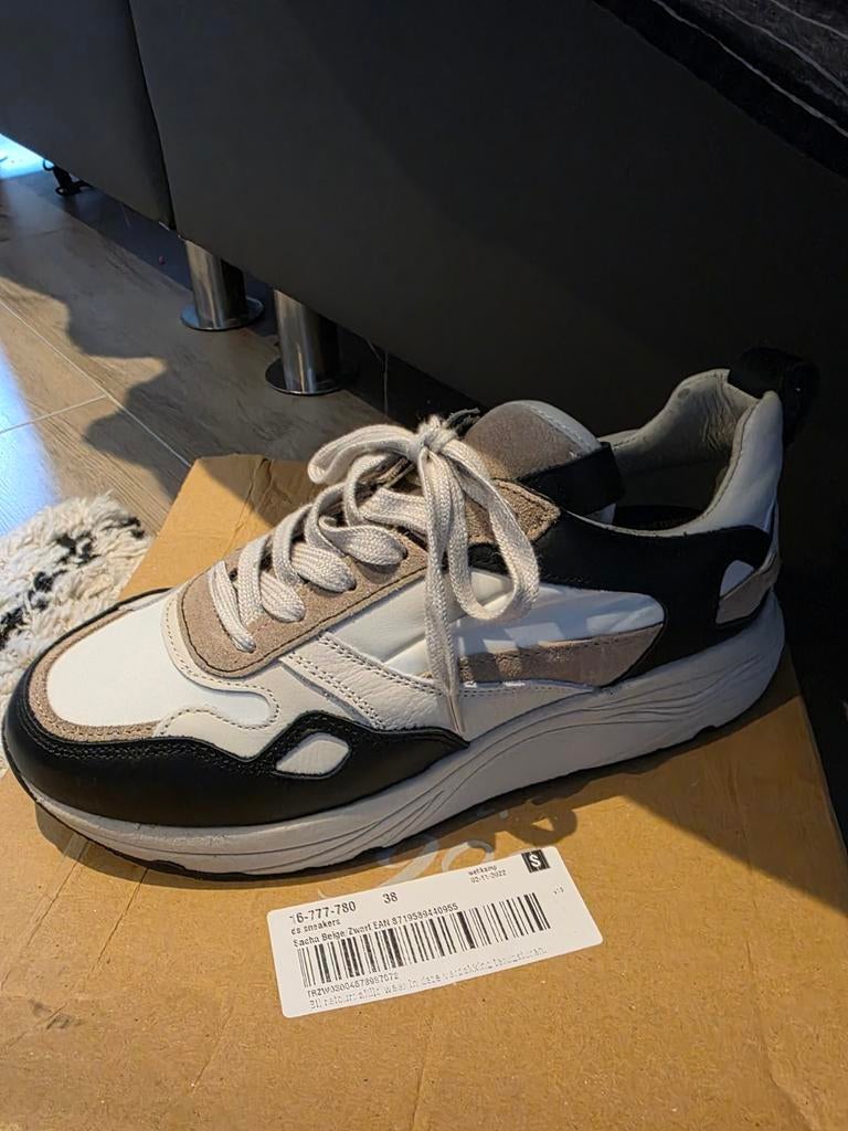 Sneakers maat 38 nieuw!, Wit, Nieuw, Ophalen of Verzenden, Sneakers of Gympen