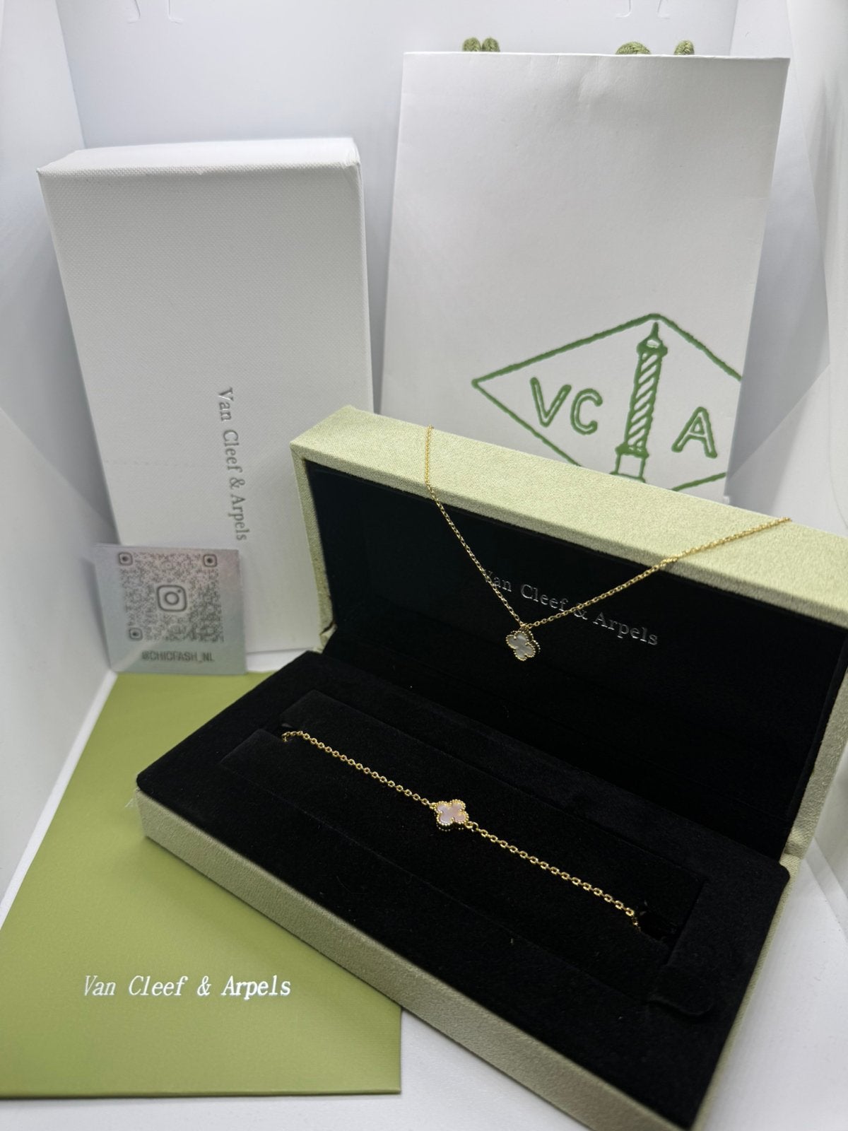 Van Cleef & Arpels Sweet Alhambra Set 2in1, Ophalen of Verzenden, Zo goed als nieuw, Ray-Ban