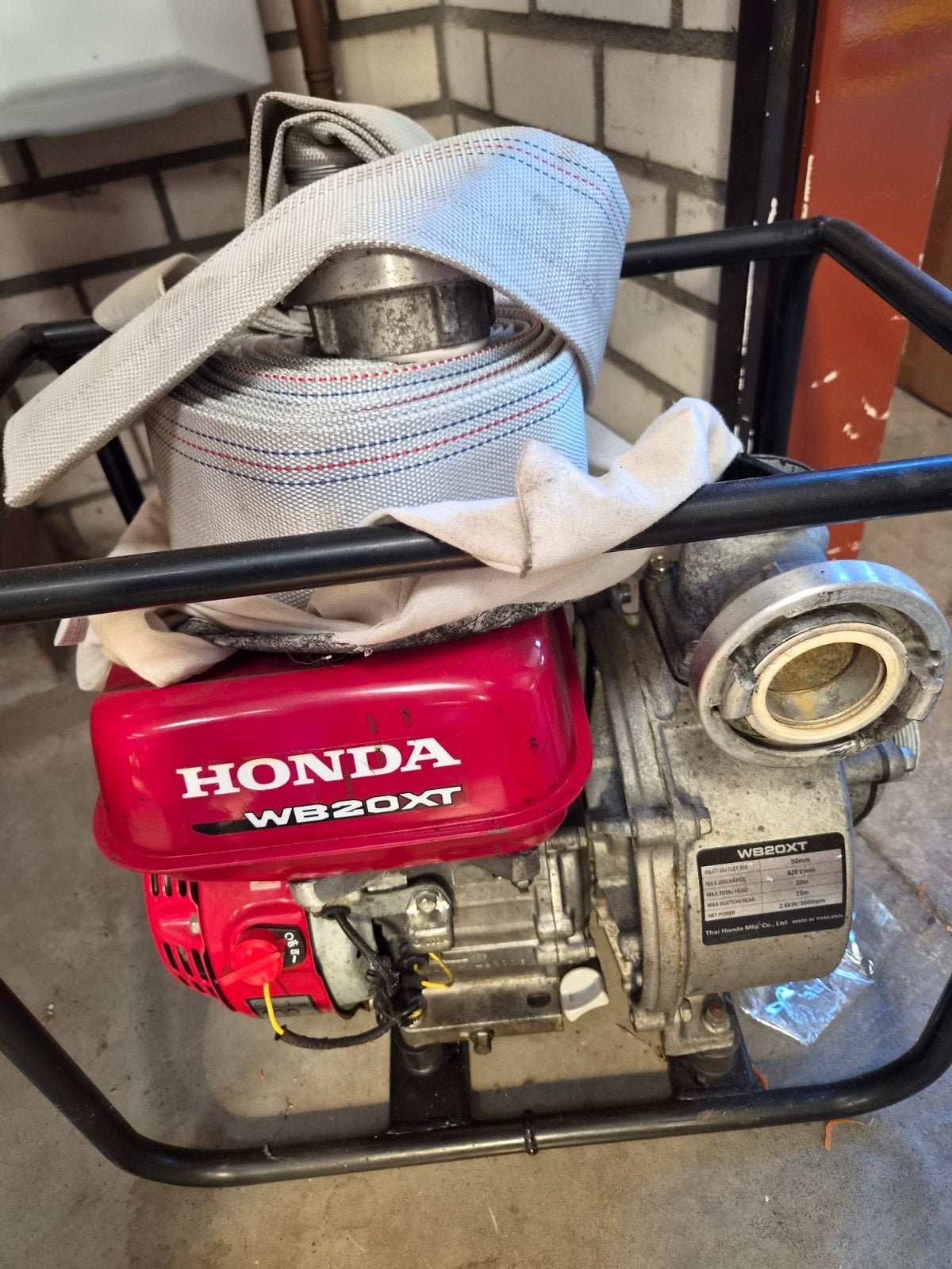 honda waterpomp, Ophalen, Handmatig, Beregeningspomp