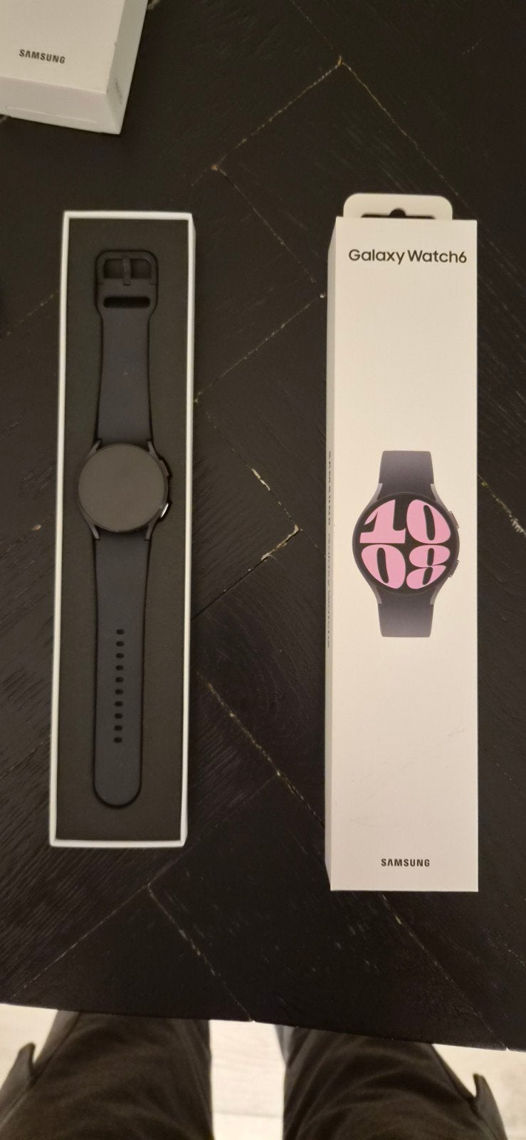 Samsung Galaxy Watch6 - Nieuw in doos, Zwart, Nieuw, Ophalen of Verzenden, Samsung