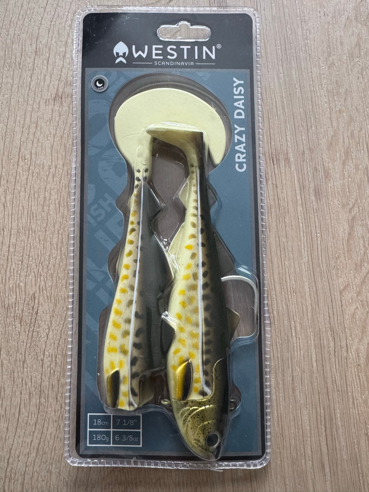 Westin Crazy Daisy Kunstaas 18cm 180g - Nieuw in verpakking, Ophalen of Verzenden, Nieuw, Kunstaas