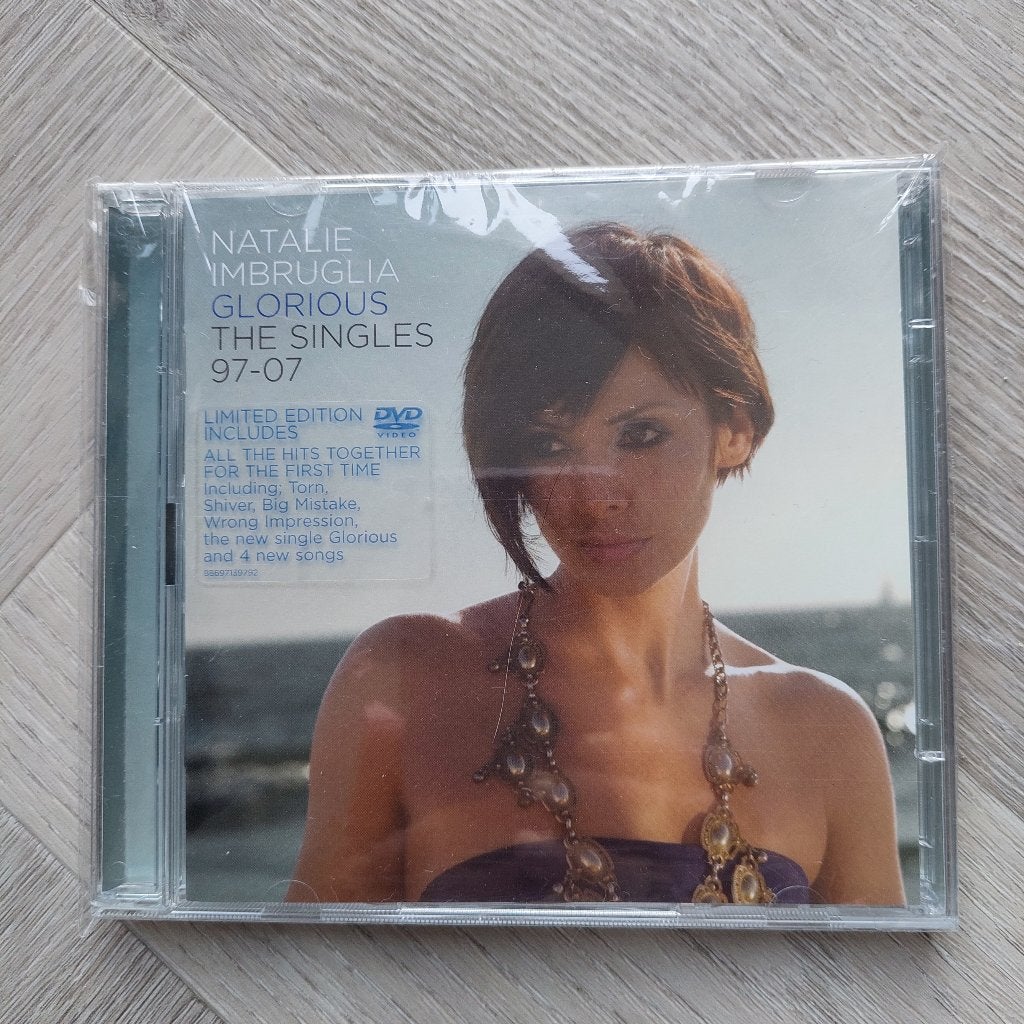 CD/DVD Ltd. Edition/ Natalie Imbruglia /Glorious The Singles, Ophalen of Verzenden, Nieuw in verpakking