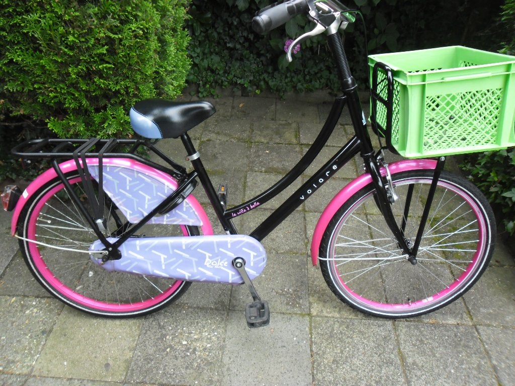 Te koop zeer goede Meisjes Fiets., Ophalen, Terugtraprem, 24 inch, Volare