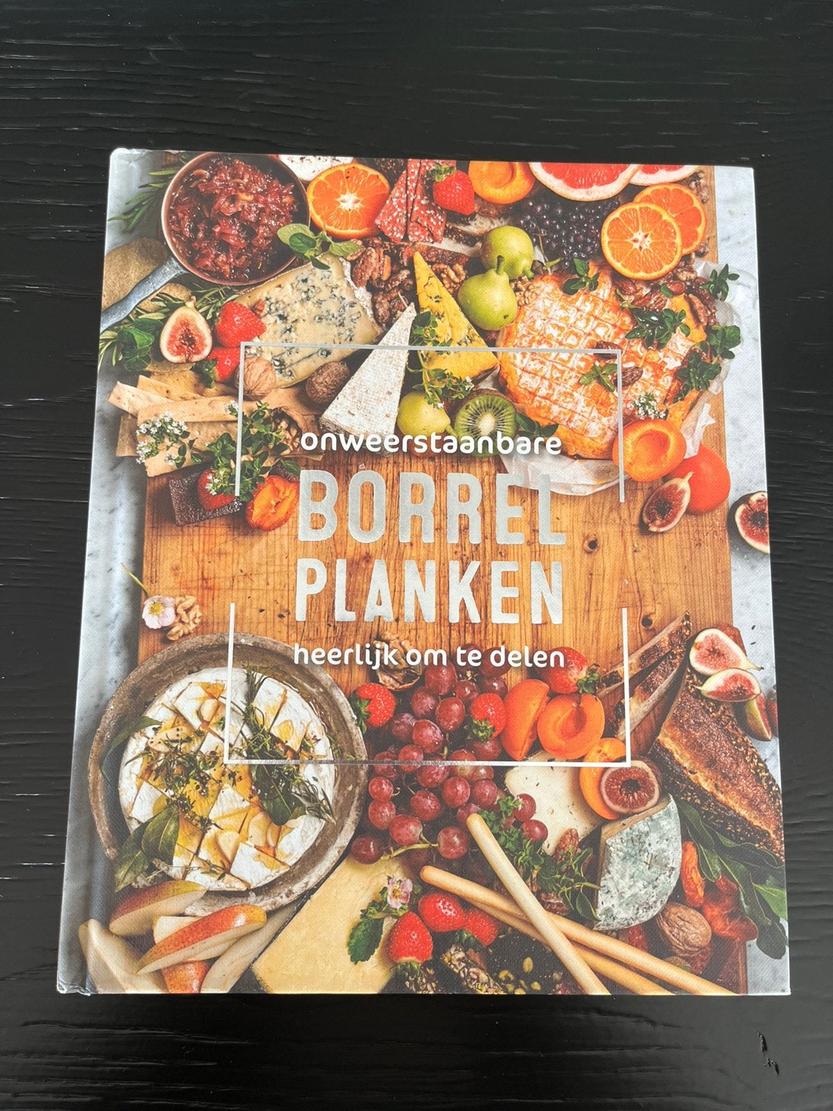 Borrel planken boek, Verzenden, Zo goed als nieuw
