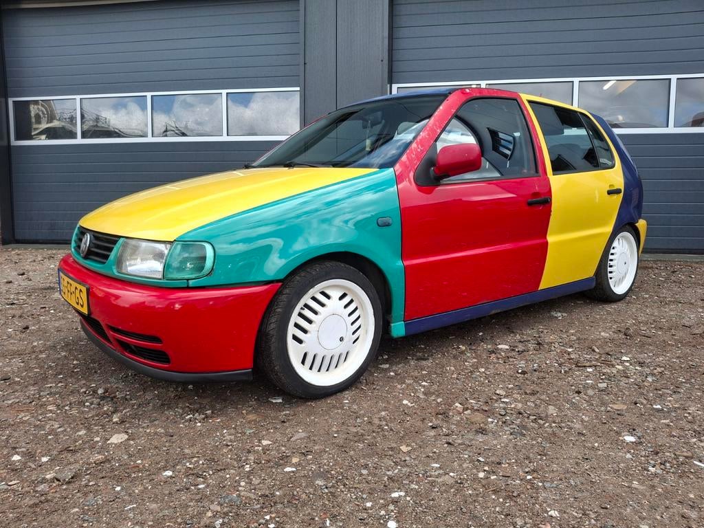 Volkswagen Polo 1.4 harlekin, Auto's, Volkswagen, Voorwielaandrijving, 31 €/maand, 4 cilinders, Blauw