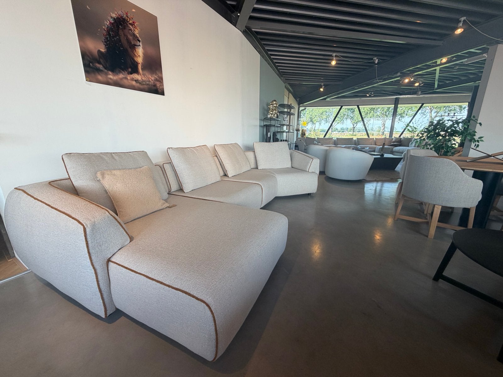 Passe Partout Medusa Modulaire Hoekbank - Nieuwstaat, Huis en Inrichting, 100 tot 125 cm, Hoekbank, Ophalen of Verzenden, Stof