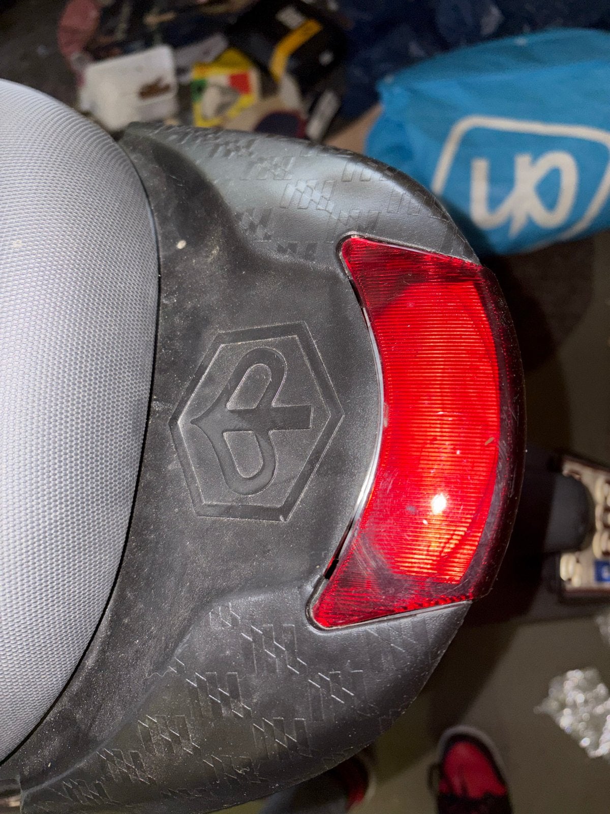 Achterspoiler nieuw Piaggio Zip SP, Fietsen en Brommers, Ophalen of Verzenden, Zo goed als nieuw, Koplamp, Piaggio