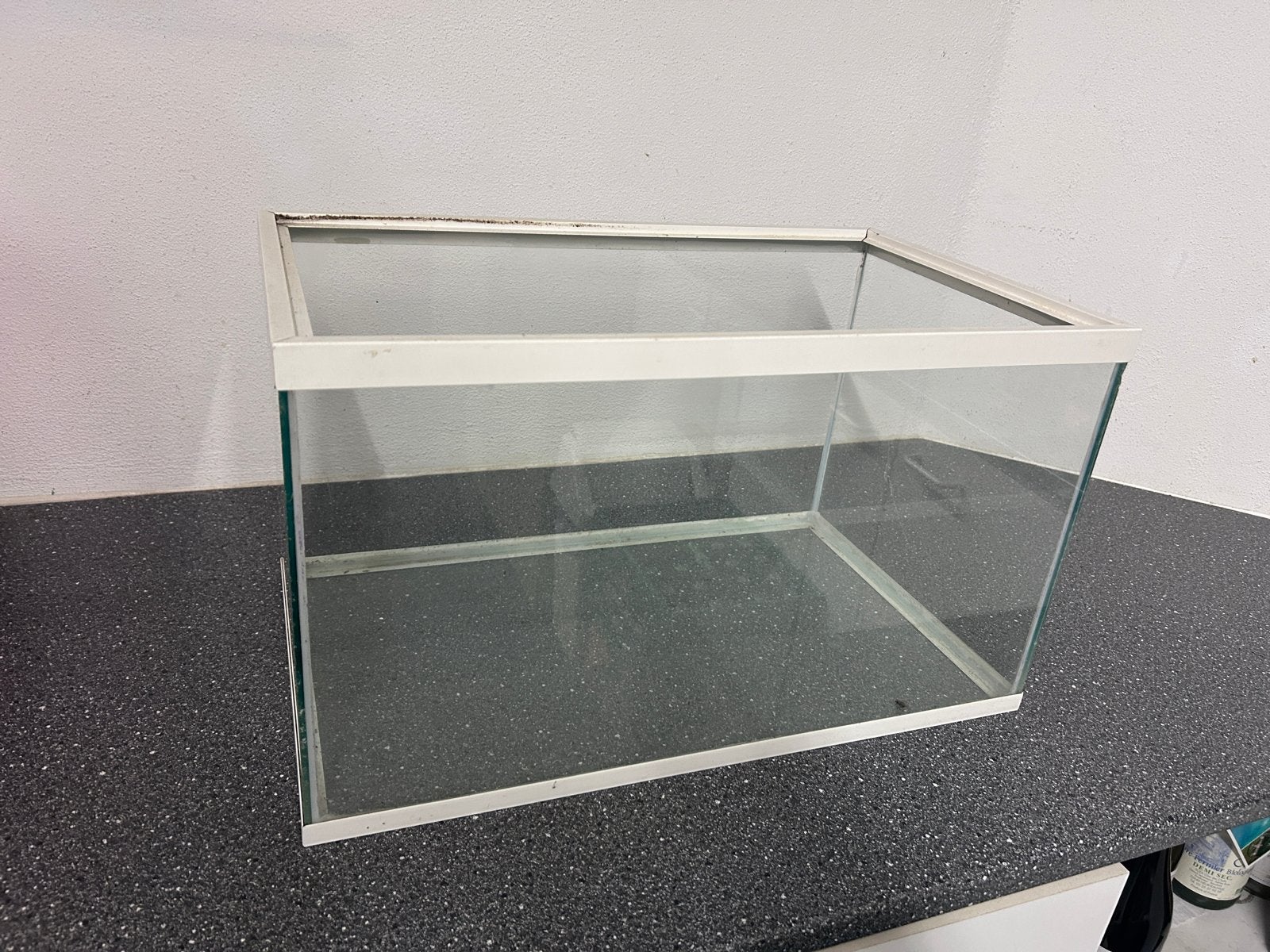 Aquarium/ terrarium, Dieren en Toebehoren, Ophalen of Verzenden, Gebruikt, Leeg aquarium
