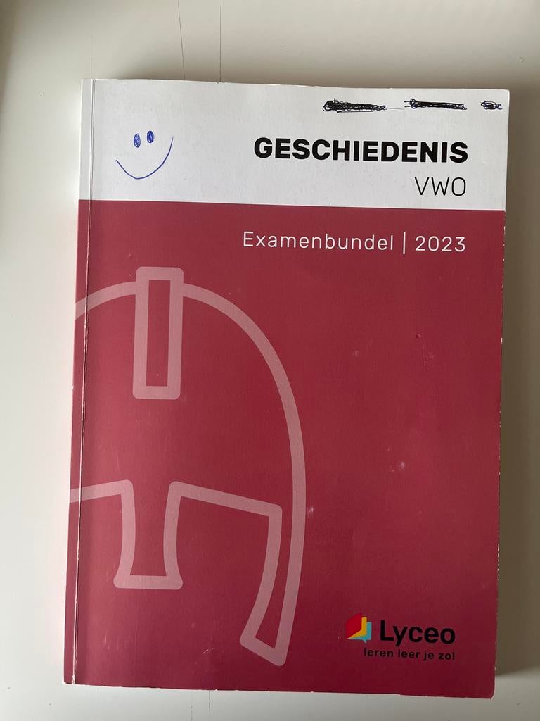 Examenbundel Geschiedenis VWO 2023 (Lyceo), Ophalen of Verzenden