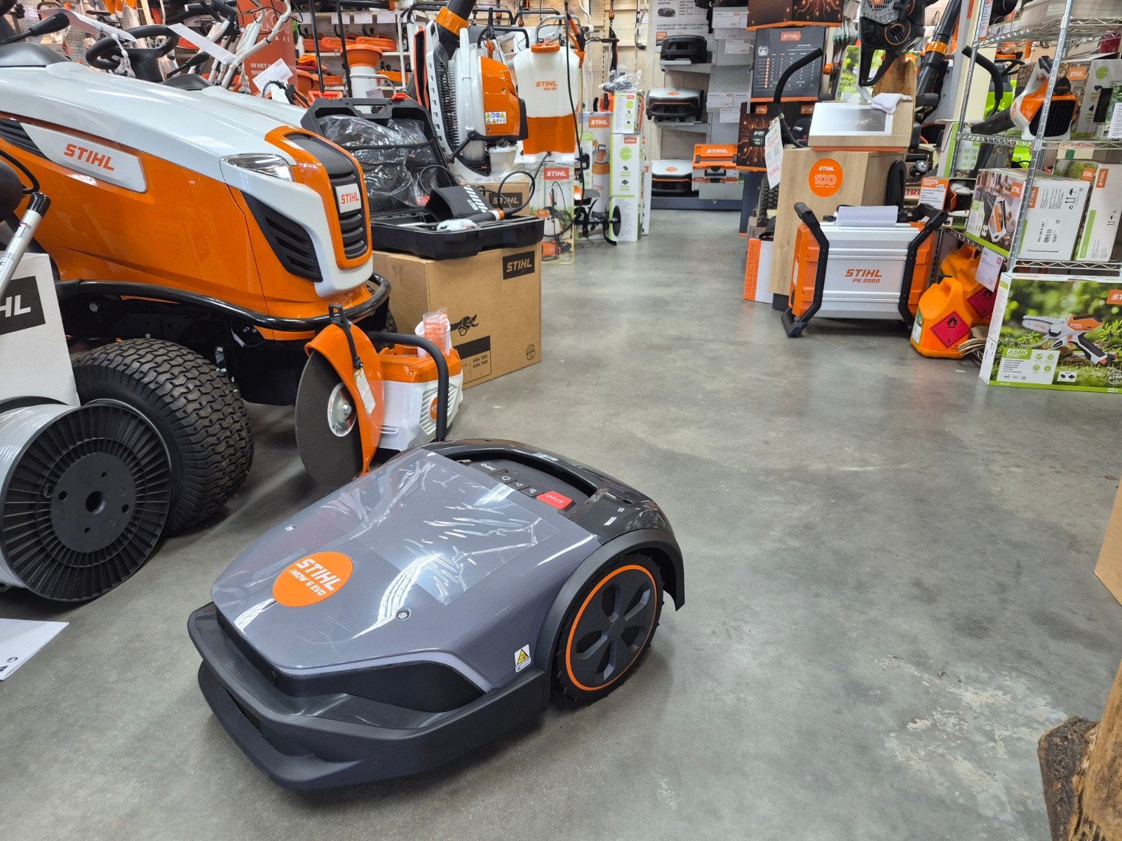stihl evo 5, Tuin en Terras, Ophalen, Stihl, Nieuw, Meer dan 25 cm