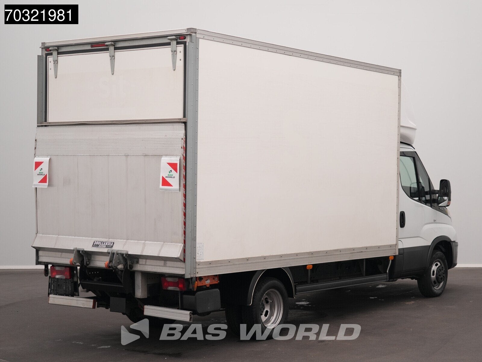 Iveco Daily 35C14 D'Hollandia Laadklep Dubbellucht Bakwagen, Auto's, Bestelauto's, Gebruikt, Euro 6, Iveco, 3005 kg