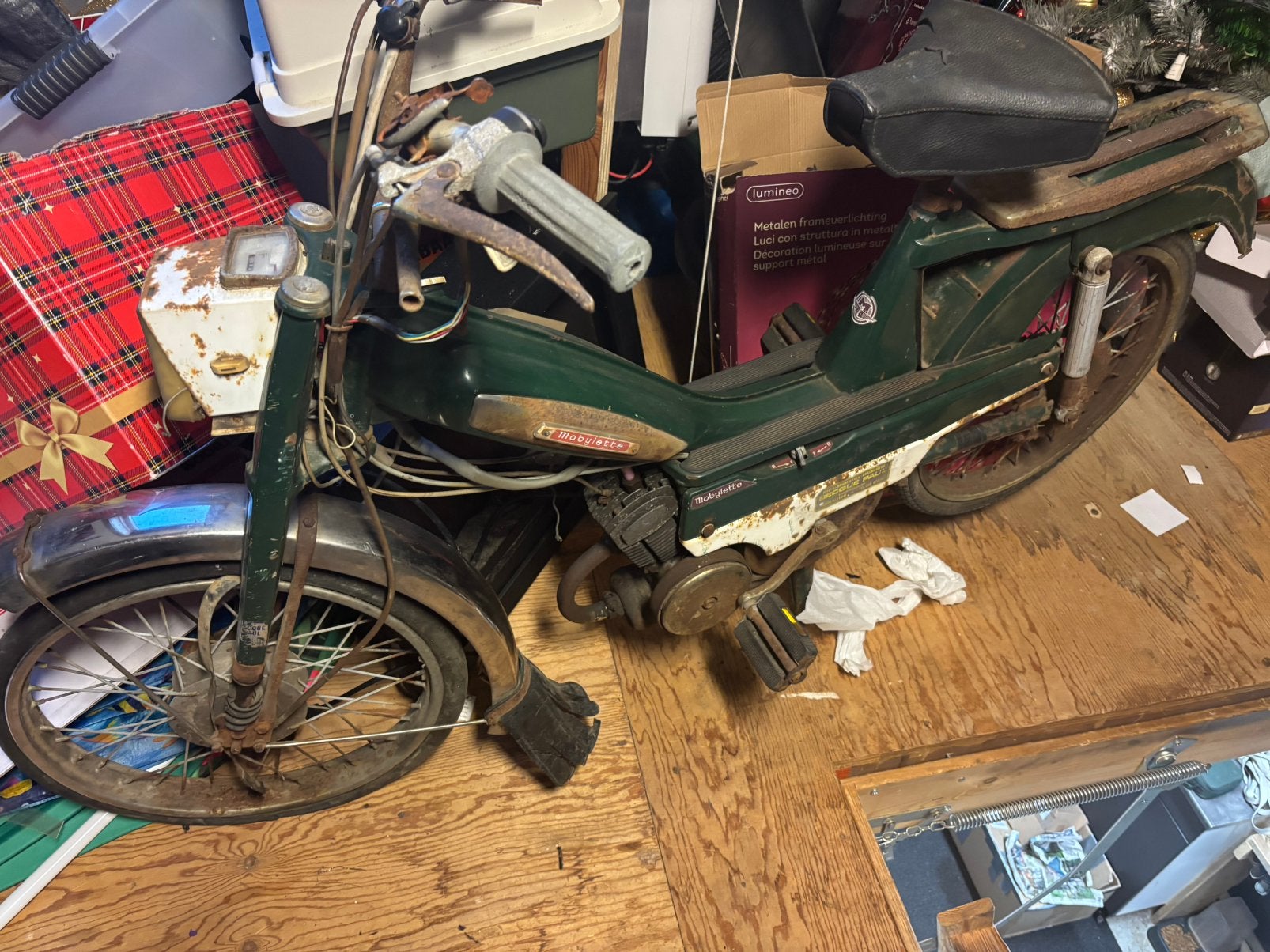 Kaptein mobylette brommer av50, Fietsen en Brommers, Brommers | Oldtimers, Maximaal 45 km/u, 49 cc, 1 versnellingen, Ophalen