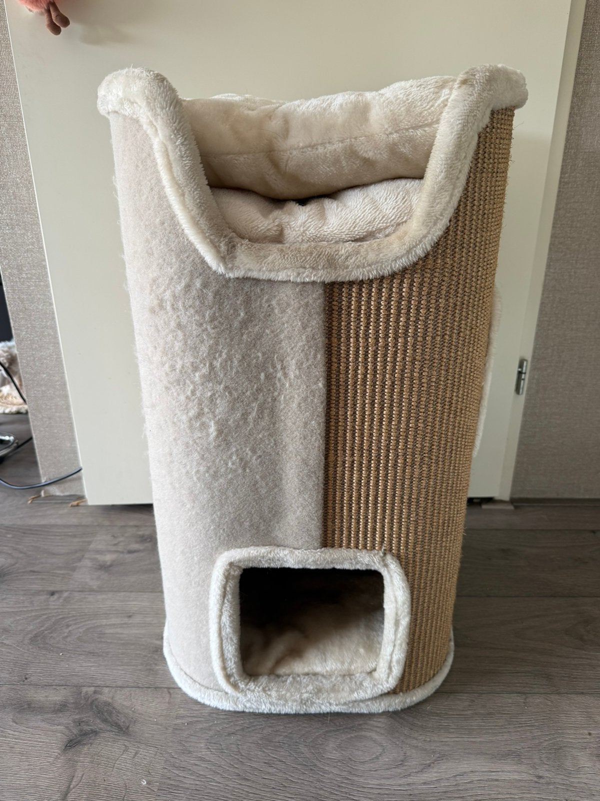 Krabton beige, Dieren en Toebehoren, Krabmeubelen, Ophalen, Gebruikt, Krabton