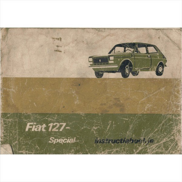 Fiat 127 Instructieboekje 1975 #1 Nederlands, Ophalen of Verzenden
