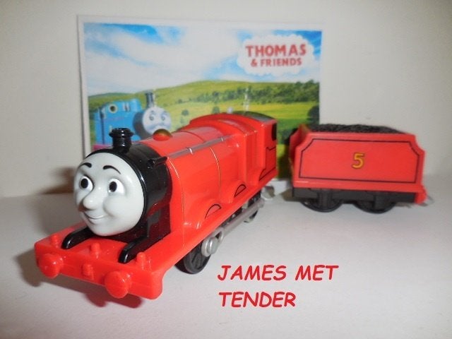 Trackmaster Thomas de Trein, James met Kartel Wielen, Ophalen of Verzenden, Gebruikt