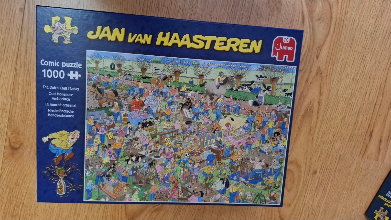 Jan van Haasteren, Ophalen, 500 t/m 1500 stukjes, Zo goed als nieuw