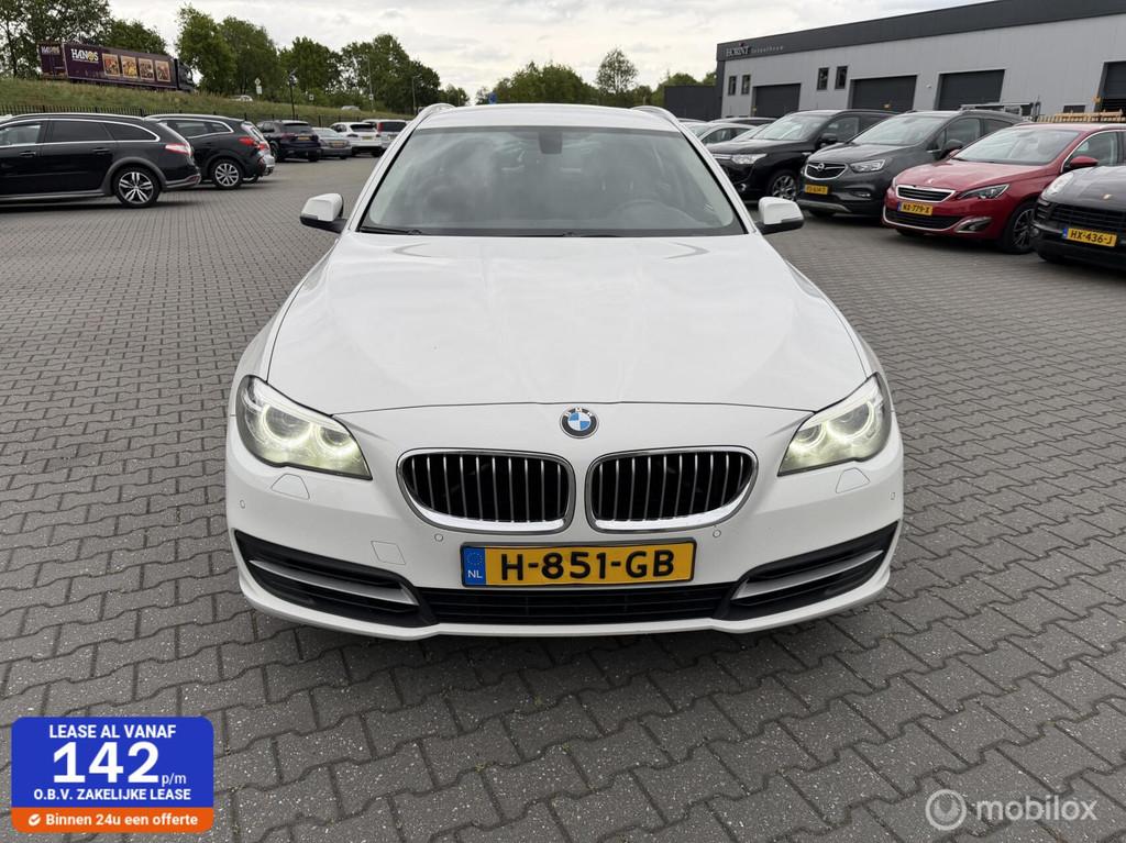 BMW 5-serie Touring 520d Luxury Edition als nieuw, Auto's, BMW, Automaat, Achterwielaandrijving, Euro 6, 2000 kg