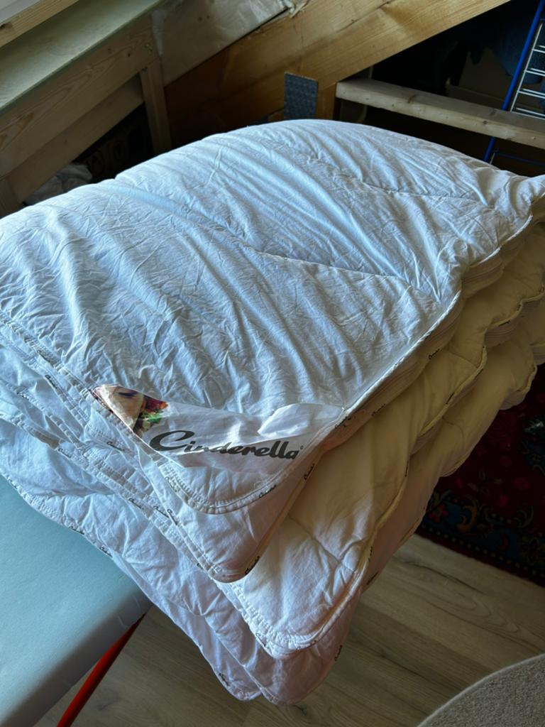 4 seizoenen dekbed 140x220 cm extra lang, Huis en Inrichting, Slaapkamer | Beddengoed, Ophalen, Eenpersoons, Wit, Deken of Dekbed
