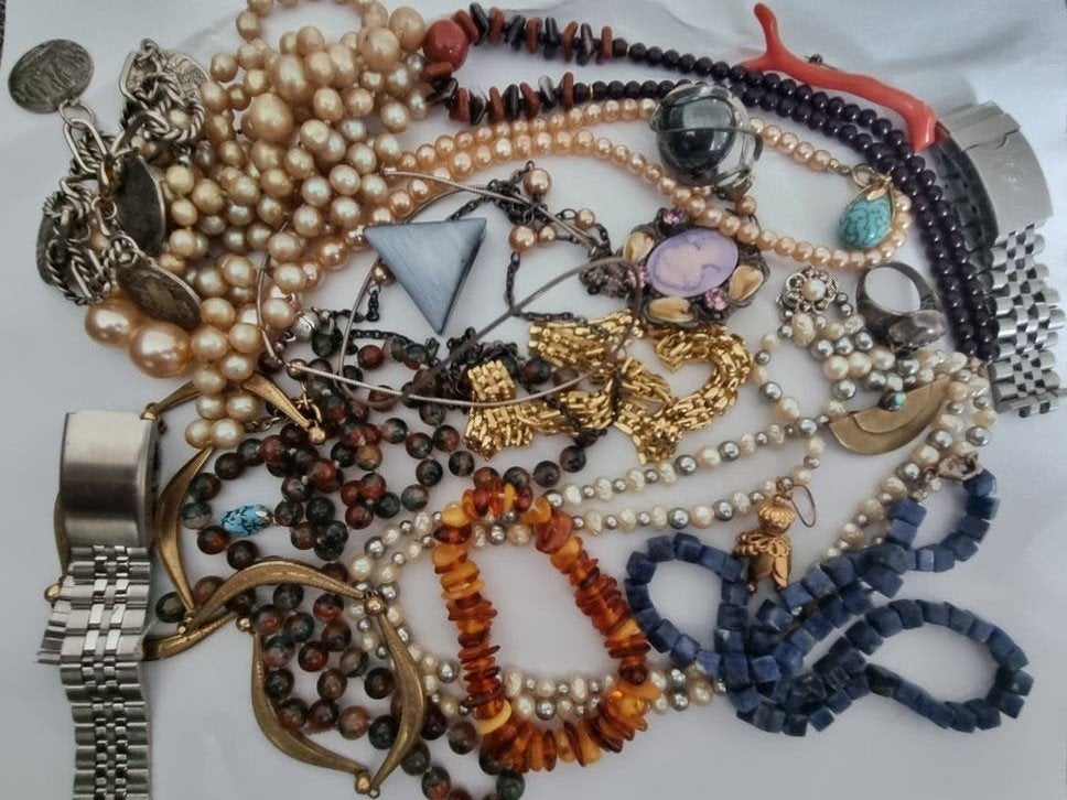 Partij sieraden, Verzenden, Zo goed als nieuw, Zilver, Zilver