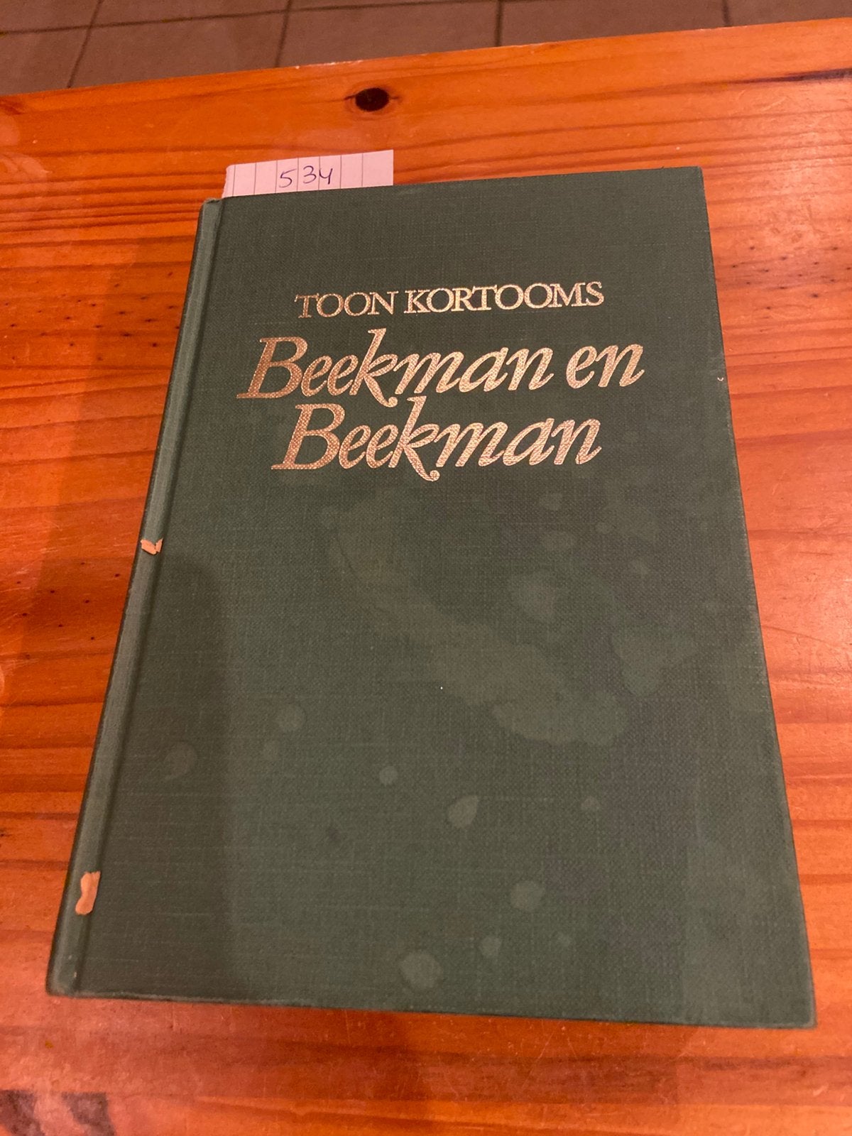 Beekman en beekman Toon Kortooms, Ophalen of Verzenden, Zo goed als nieuw, Nederland