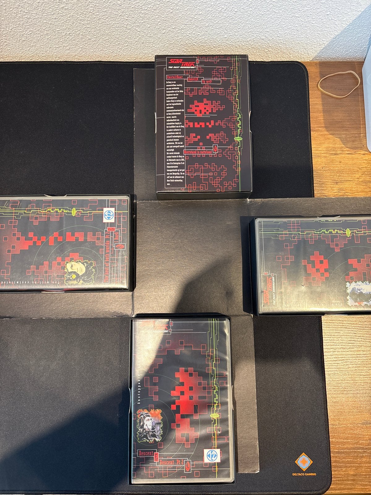 Star Trek VHS Collectie: The Best of Both Worlds & Descent, Cd's en Dvd's, VHS | Film, Vanaf 12 jaar, Ophalen of Verzenden, Zo goed als nieuw