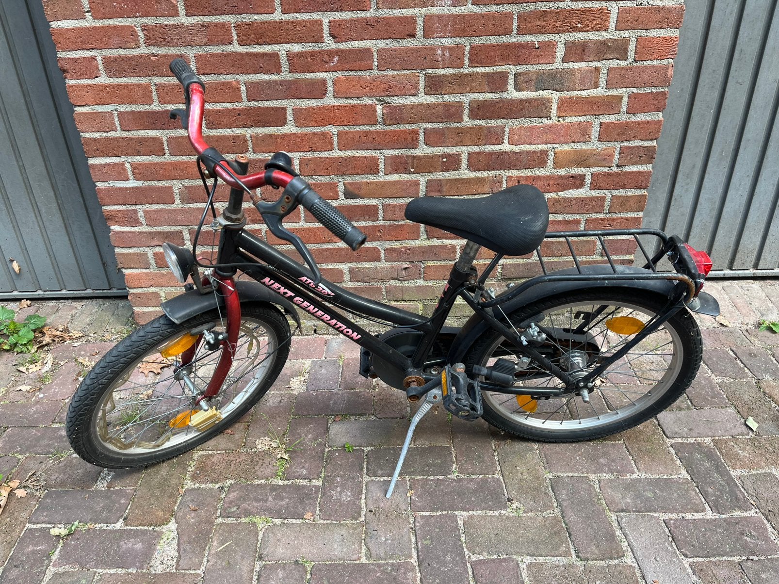 Leuke kinderfiets, mag weg voor weinig, Ophalen, Gebruikt, Terugtraprem, Minder dan 16 inch