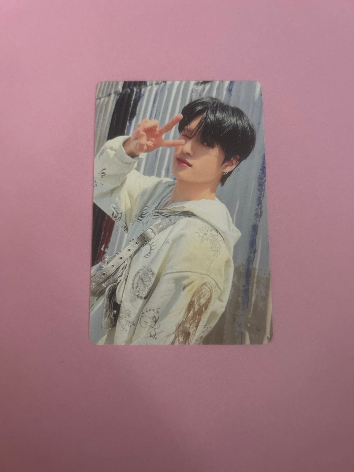 Wooyoung ATEEZ Photocard, Verzenden, Zo goed als nieuw