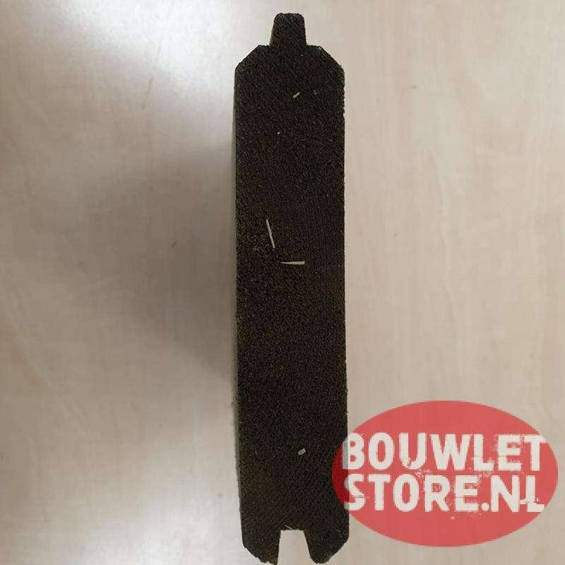 Vuren planken blokhutprofiel geimpregneerd gevelbekleding, Geïmpregneerd, 25 tot 50 mm, Nieuw, Ophalen of Verzenden