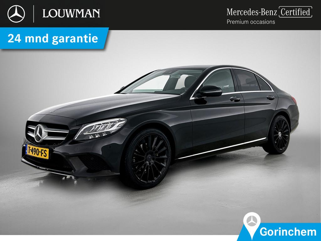 Mercedes-Benz C-Klasse 180 Advantage Pack Achteruitrijcamera, Auto's, Mercedes-Benz, Automaat, 12 maanden, Leder en Stof, Zwart