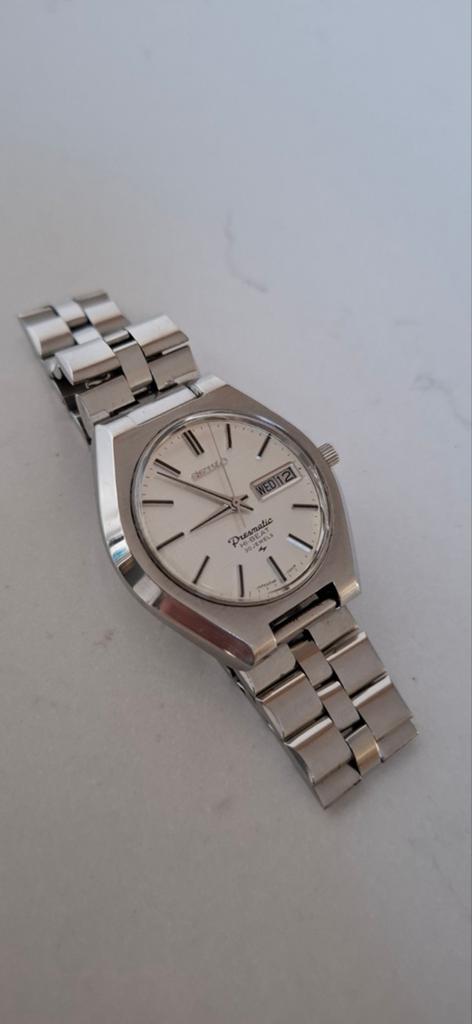 Horloge Seiko 1969 Presmatic Hi-beat 5146-7010, Ophalen of Verzenden, Gebruikt, Staal, Seiko