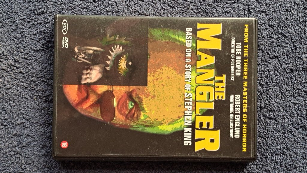 The Mangler, Cd's en Dvd's, Dvd's | Horror, Zo goed als nieuw, Alle leeftijden, Verzenden