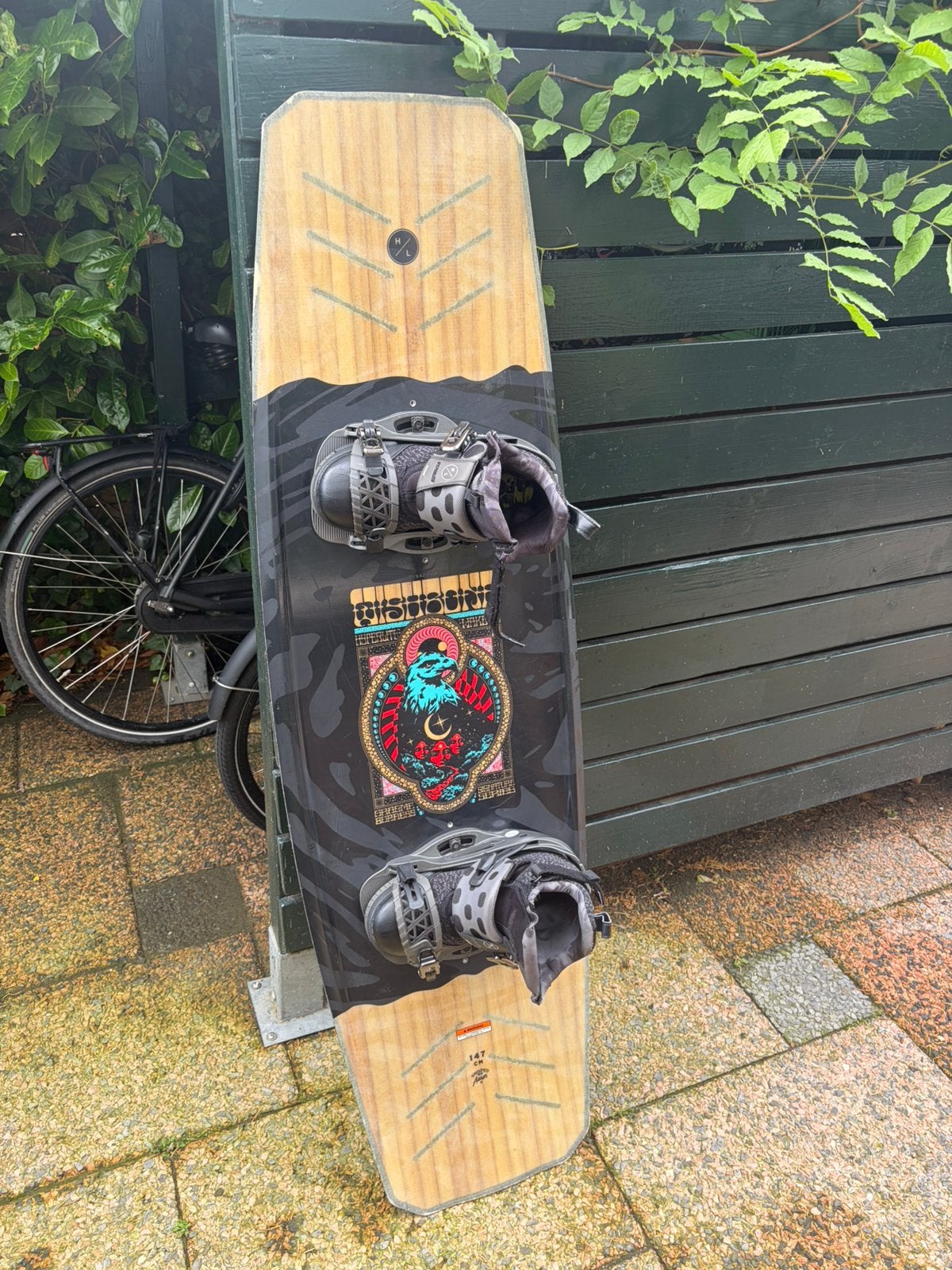 Hyperlite wishbone wakeboard 147cm, Ophalen, Zo goed als nieuw