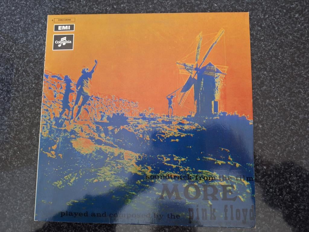 Lp 1969 Pink Floyd MORE, Cd's en Dvd's, Vinyl | Rock, Zo goed als nieuw, 12 inch, Poprock, 1960 - 1969