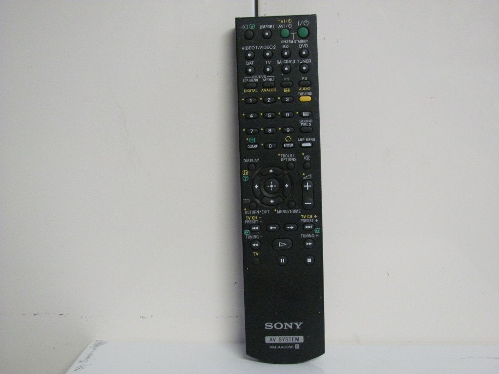 Sony av system rm-aau058 afstandsbediening, Ophalen of Verzenden, Zo goed als nieuw, Origineel, Receiver of Versterker
