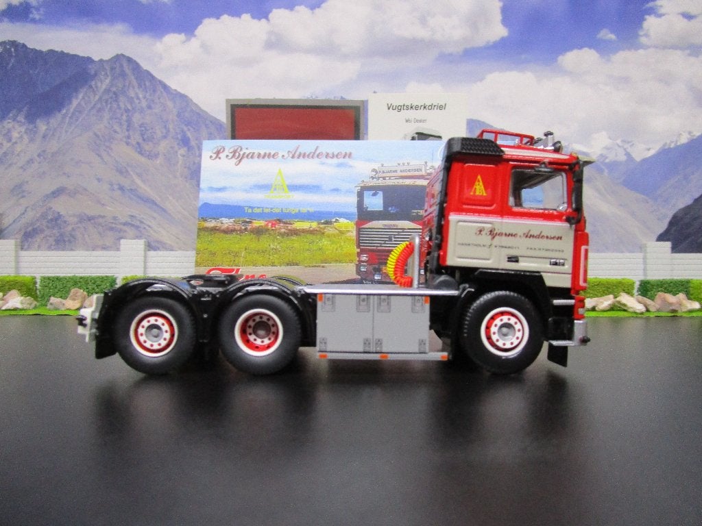 nieuw tekno volvo trekker f12 bjarne andersen 83362, Hobby en Vrije tijd, Ophalen of Verzenden, Nieuw, Bus of Vrachtwagen, Tekno