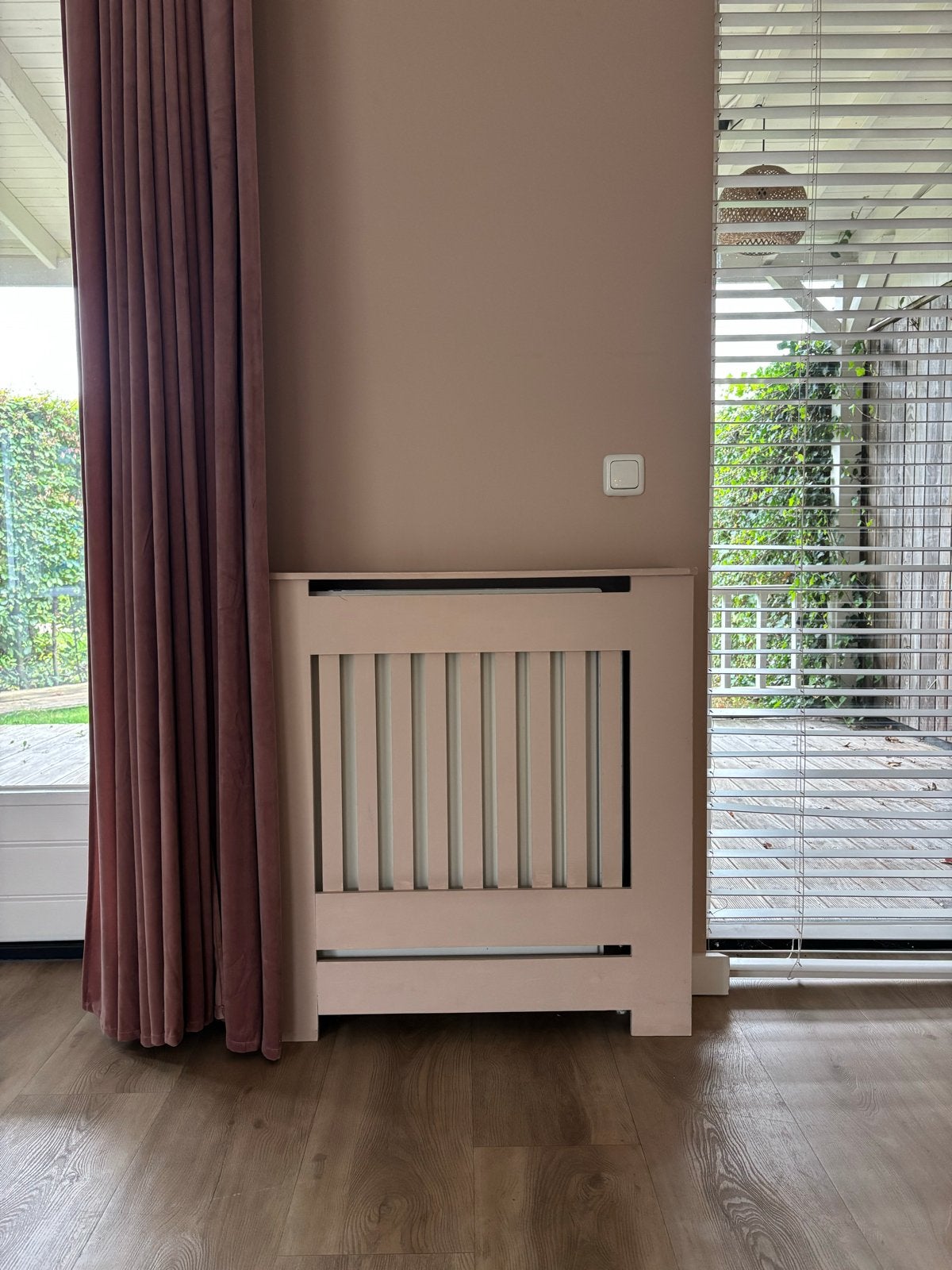 Mooie radiator ombouw in diverse kleuren mdf, Ophalen, Gebruikt