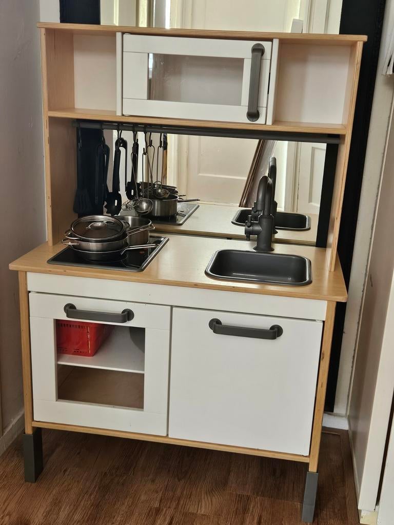 Ikea keukentje met benodigdheden, Ophalen, Gebruikt, Hout, Speelkeuken